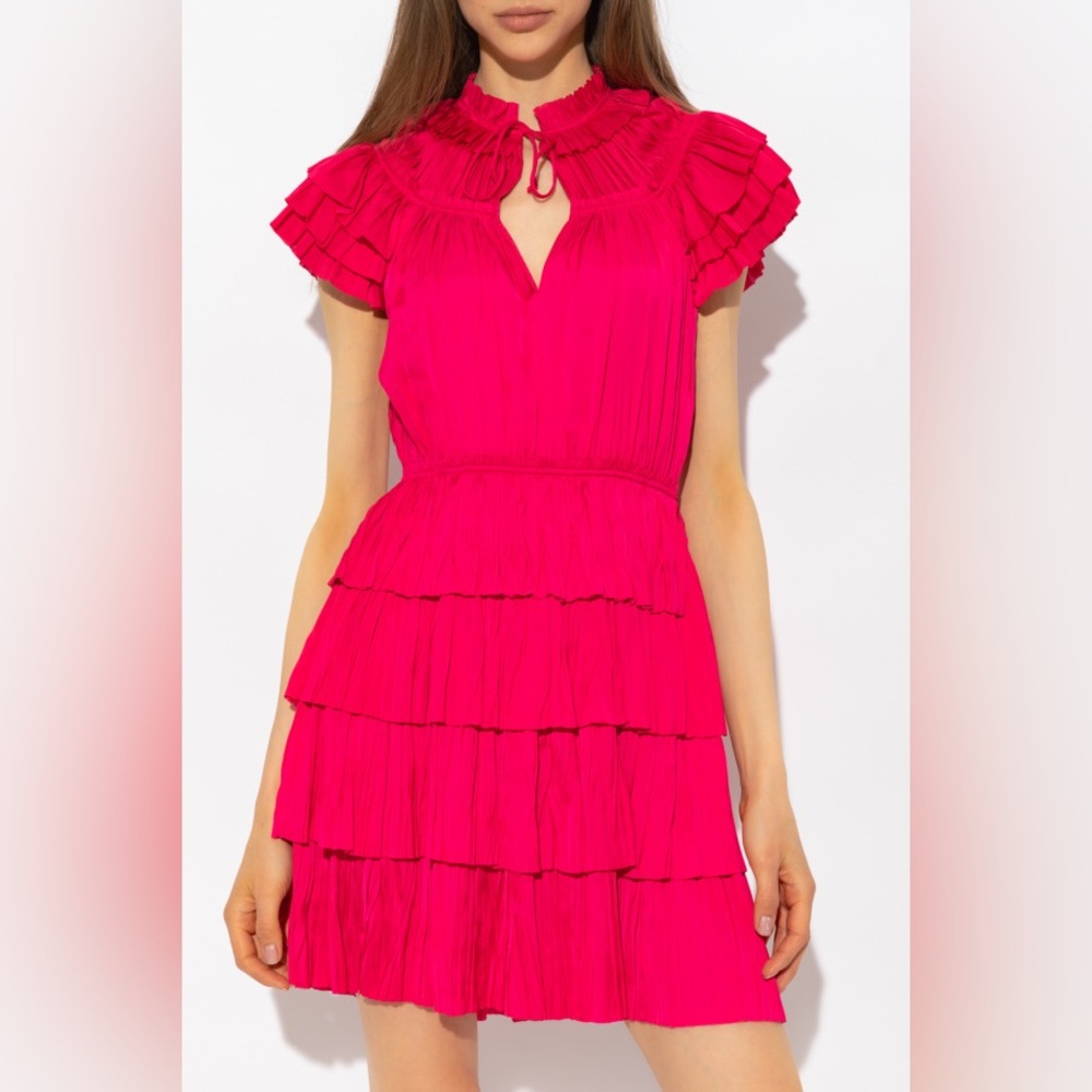 Ulla Johnson Vesna Ruffled Minidress